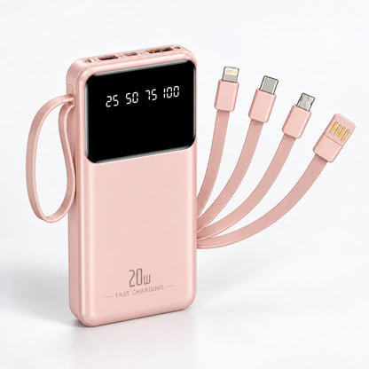 ViPower Quad - 4-Cable Power Bank
